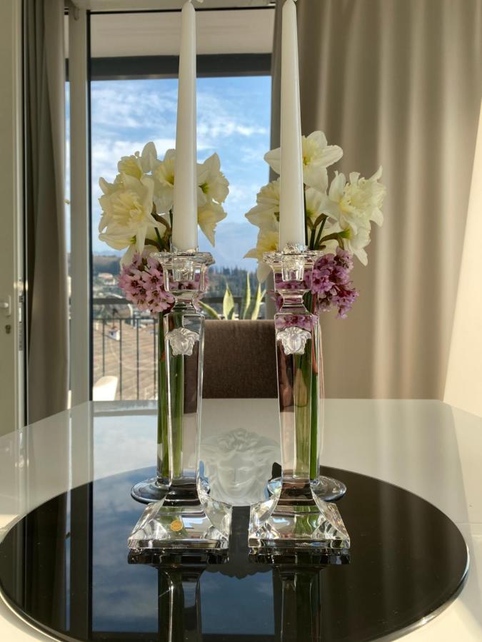Hotel La Perla ريفا ديل غاردا المظهر الخارجي الصورة
